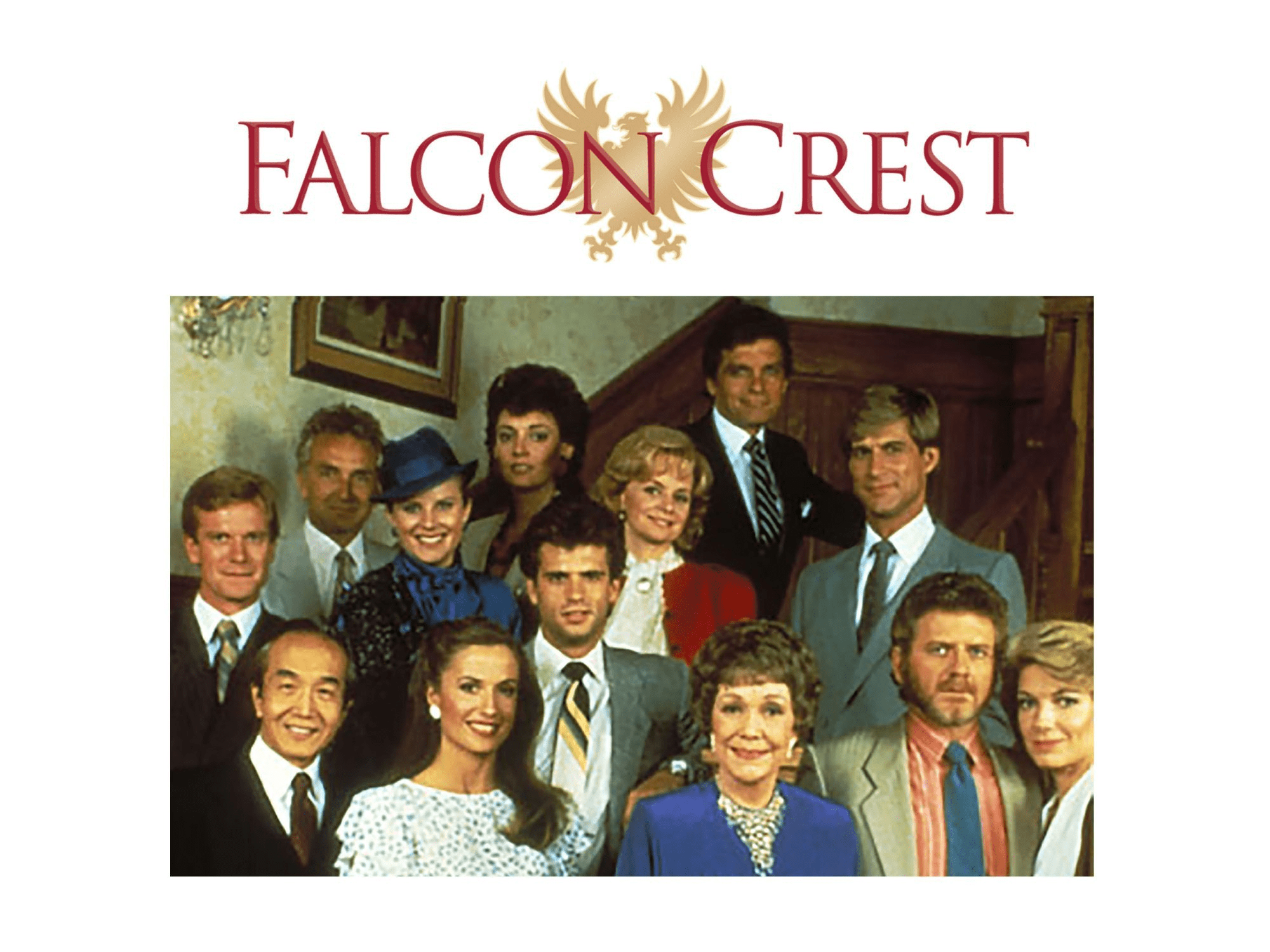 falcon crest cast and show logo