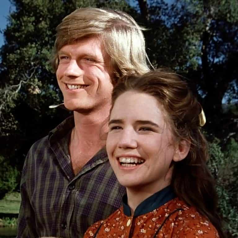 laura and almonzo from little house on the prairie