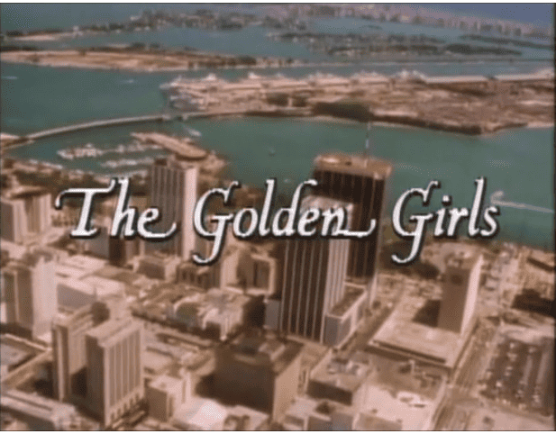 golden girls title screen